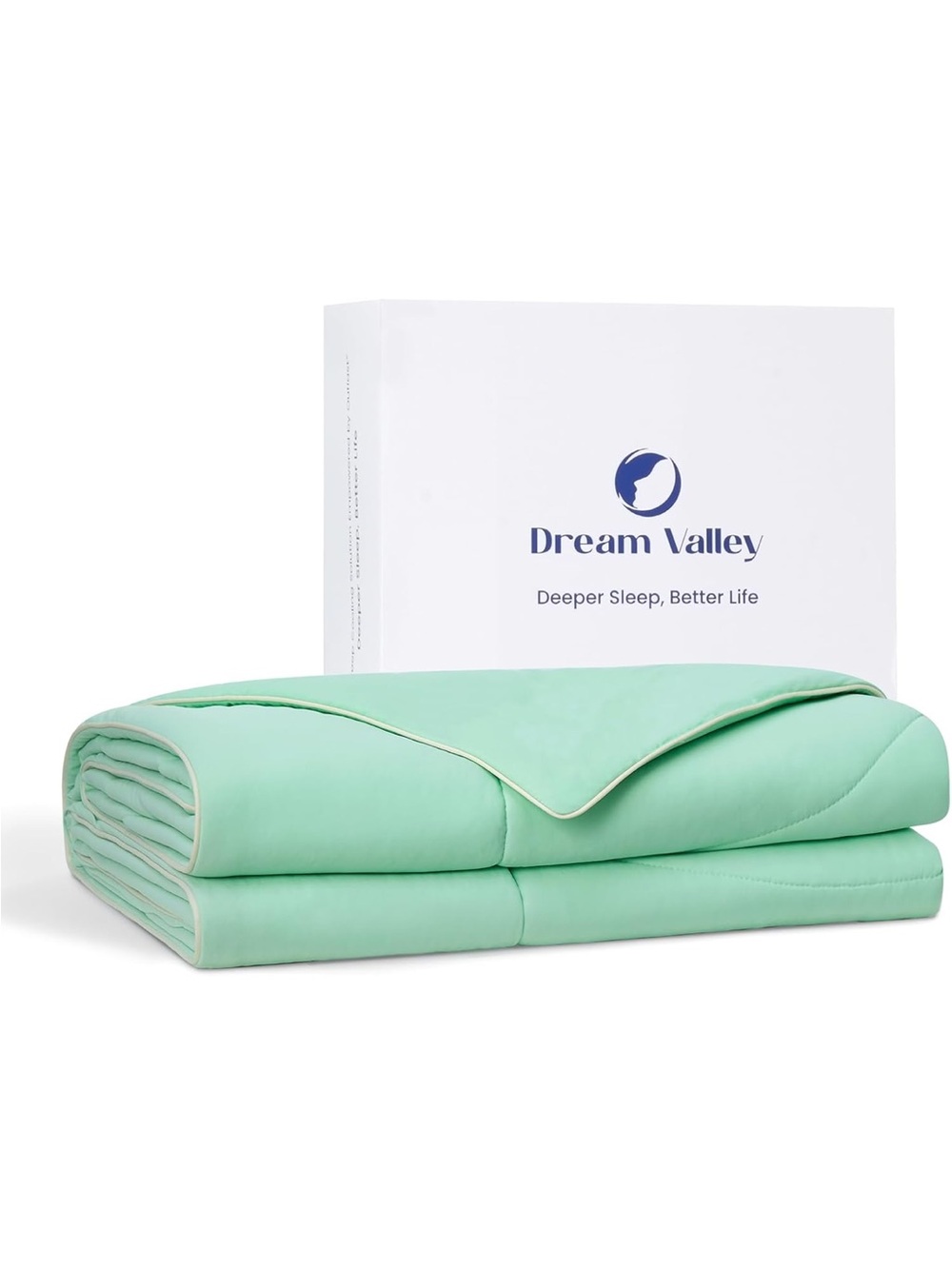 Dream Valley Outlast deep sleep cooling comforter 90x90 Mint Macaron